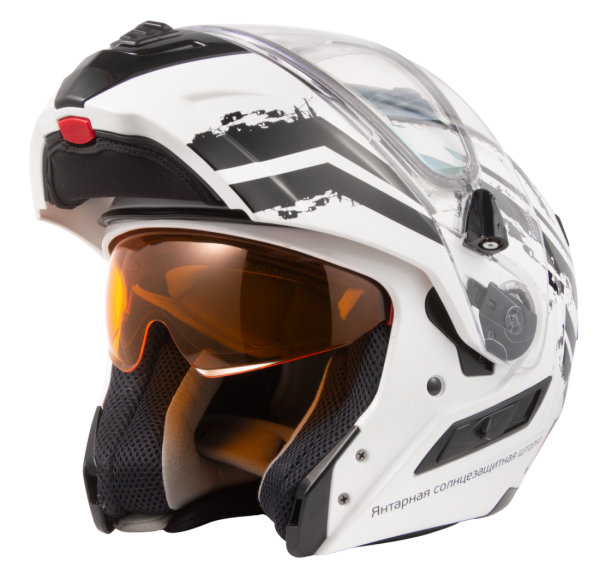 Шлем снегоходный MOTEQ SubZero FrostPro, стекло с электроподогревом, глянец